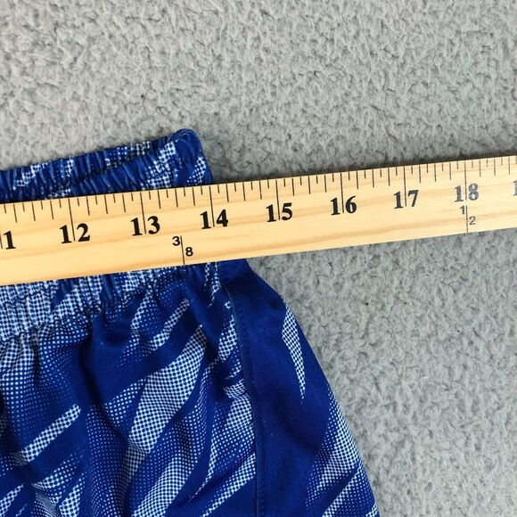 Adidas Shorts Mens Extra Large‎ Blue Athletic graphic Logo Spell Out Athleisure - Picture 7 of 9